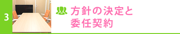 方針の決定と委任契約